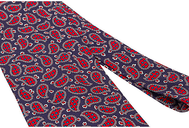 Gucci Paisley Print Tie - Vintage Lux