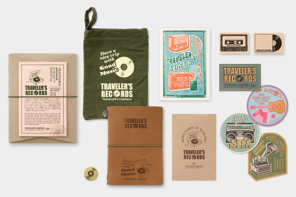 TRAVELER'S notebook Limited Set 2022 Records