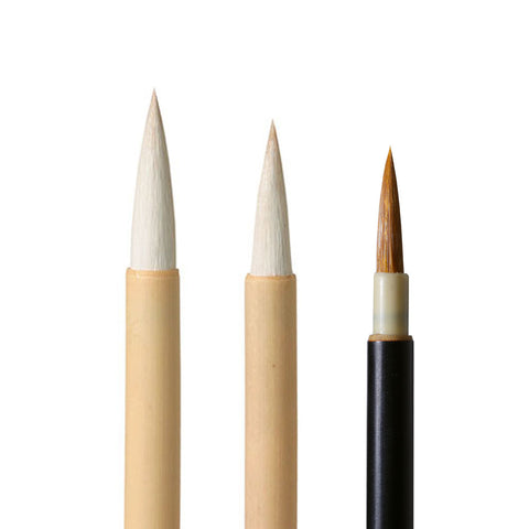 akashiya gansai 3 brush set