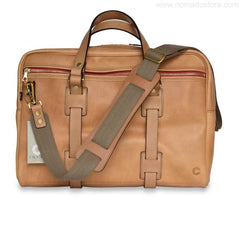 croots vintage leather laptop bag