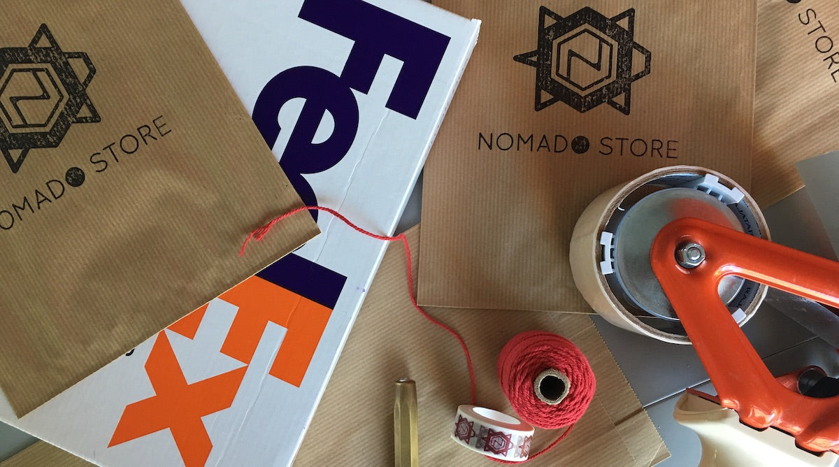 Nomado Store Worldwide Shipping