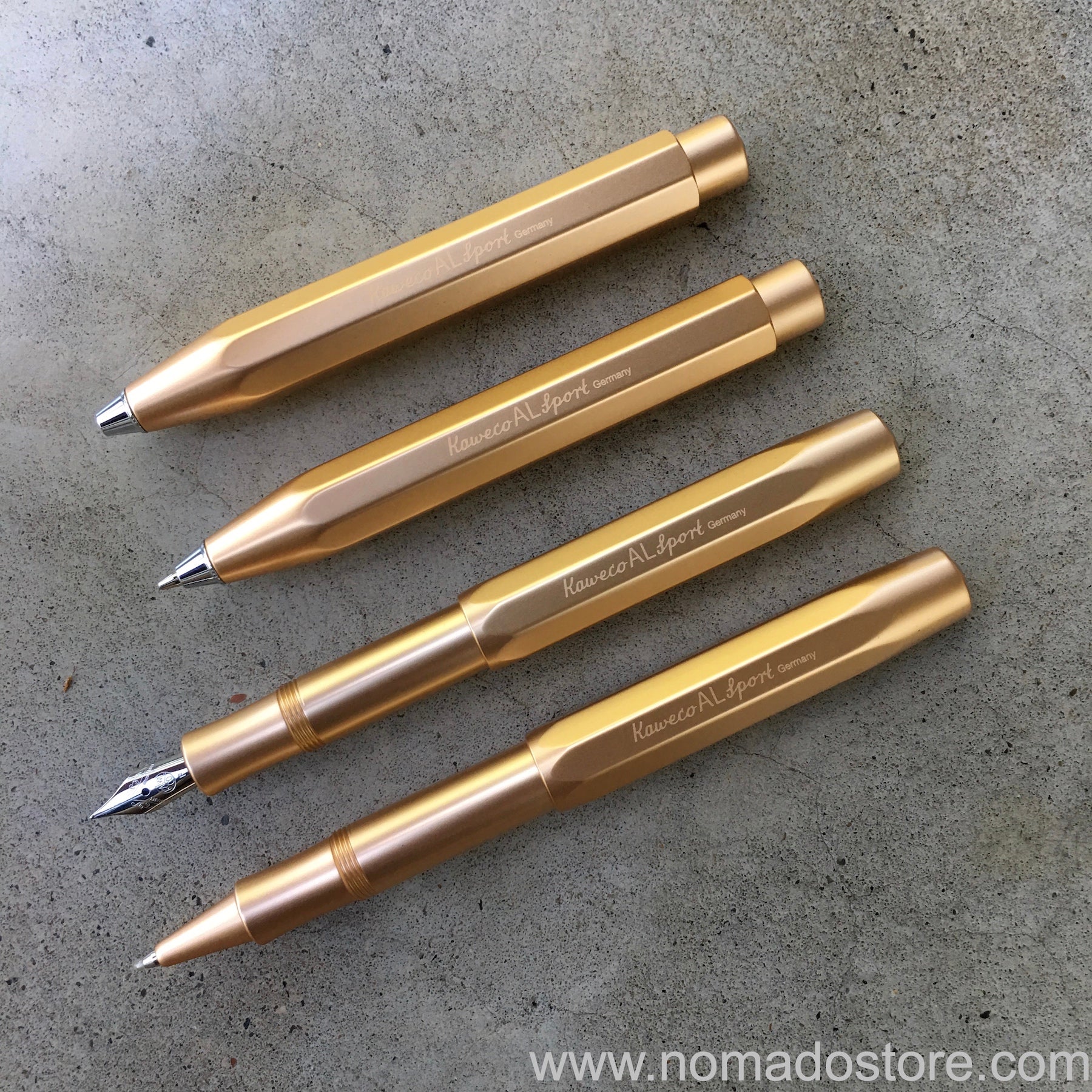 Kaweco Brass Wave Liliput Pen  Knight's Writing Co. - Knight's Writing  Company