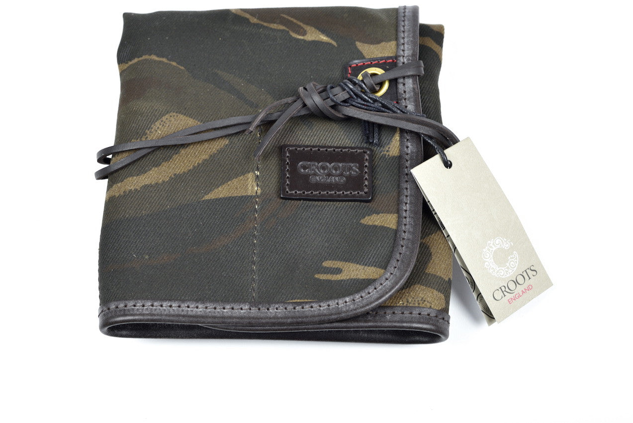 CROOTS DALBY CARRYALL BAG (L) WAXED CAMOUFLAGE - NOMADO Store