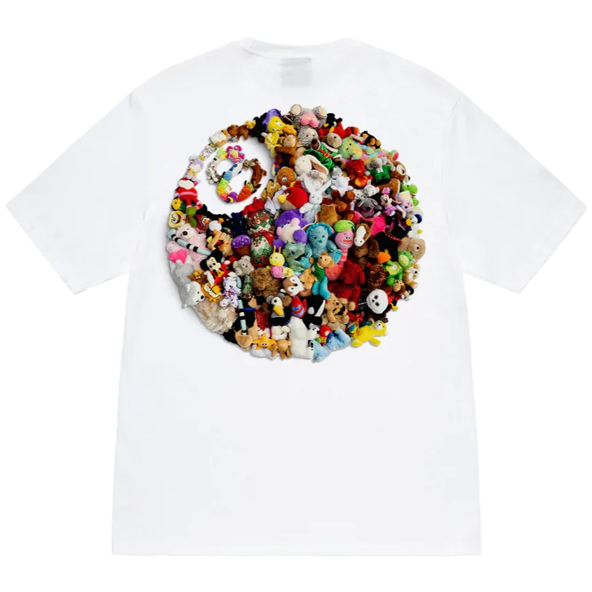 Stussy & BORN X RAISED 8 Ball Tee   White   In stock – WEARWAY