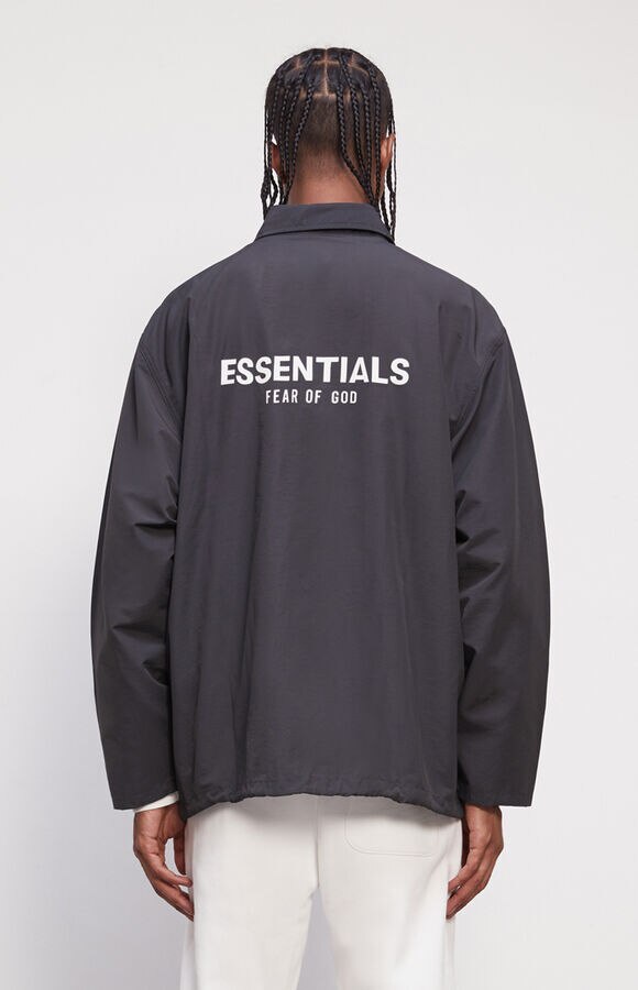 FOG Essentials Coaches Jacket - Black – WEAR43WAY