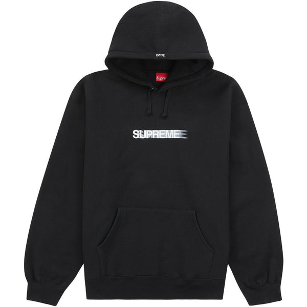Supreme Motion Logo Hooded Sweatshirt SS23 - Black – WEAR43WAY