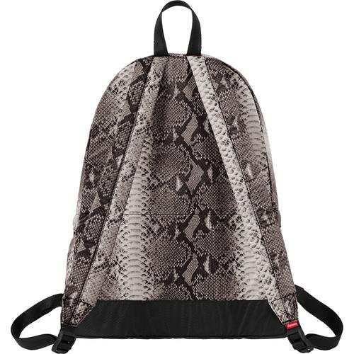 supreme the north face snakeskin lightweight day pack black