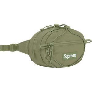 supreme waist bag green