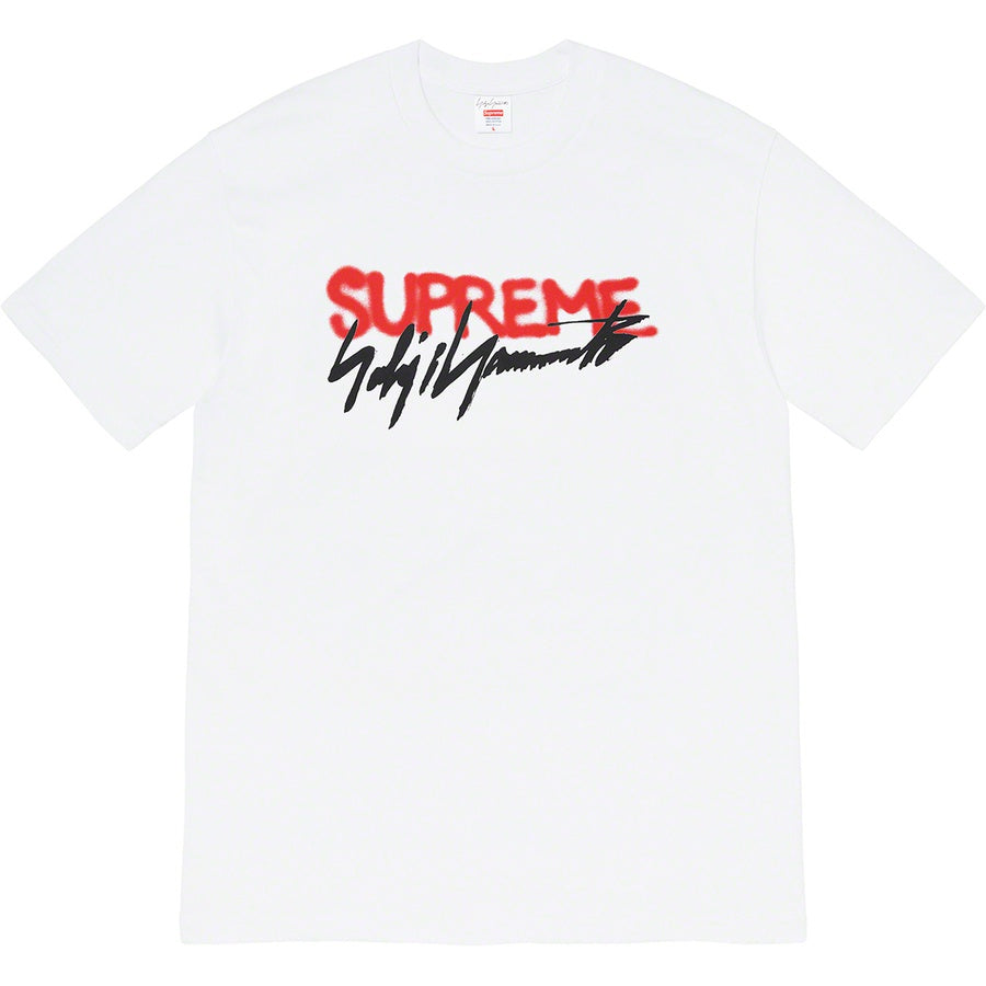 Supreme x Yohji Yamamoto Scribble Portrait Tee - Black