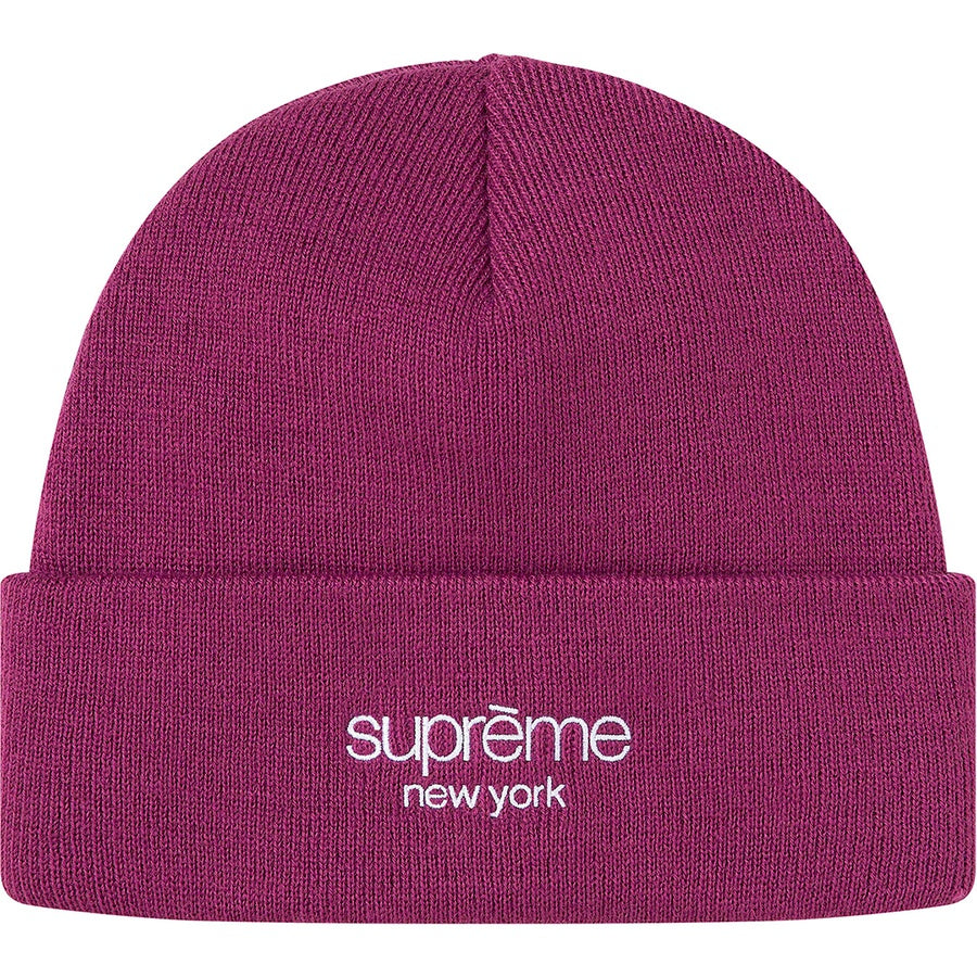 Supreme x New Era Cross Box Logo Beanie - Black