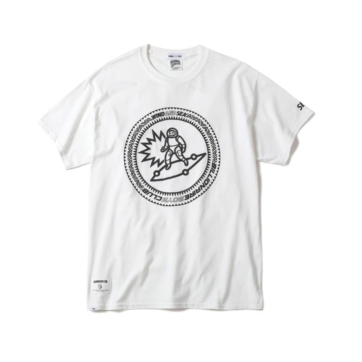 Wind And Sea x Billionaire Boys Club Wab Tee - Black