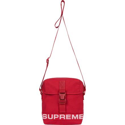 Supreme Woven Shoulder Bag Black - SS23 - US