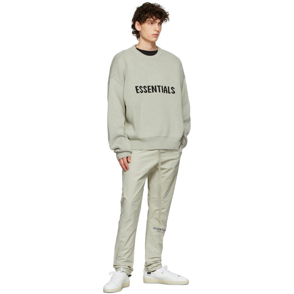 FOG Essentials Knit Logo Sweater FW21 - Concrete – WEAR43WAY