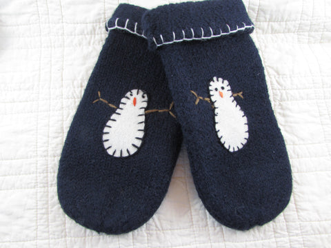 Boiled Wool mittens