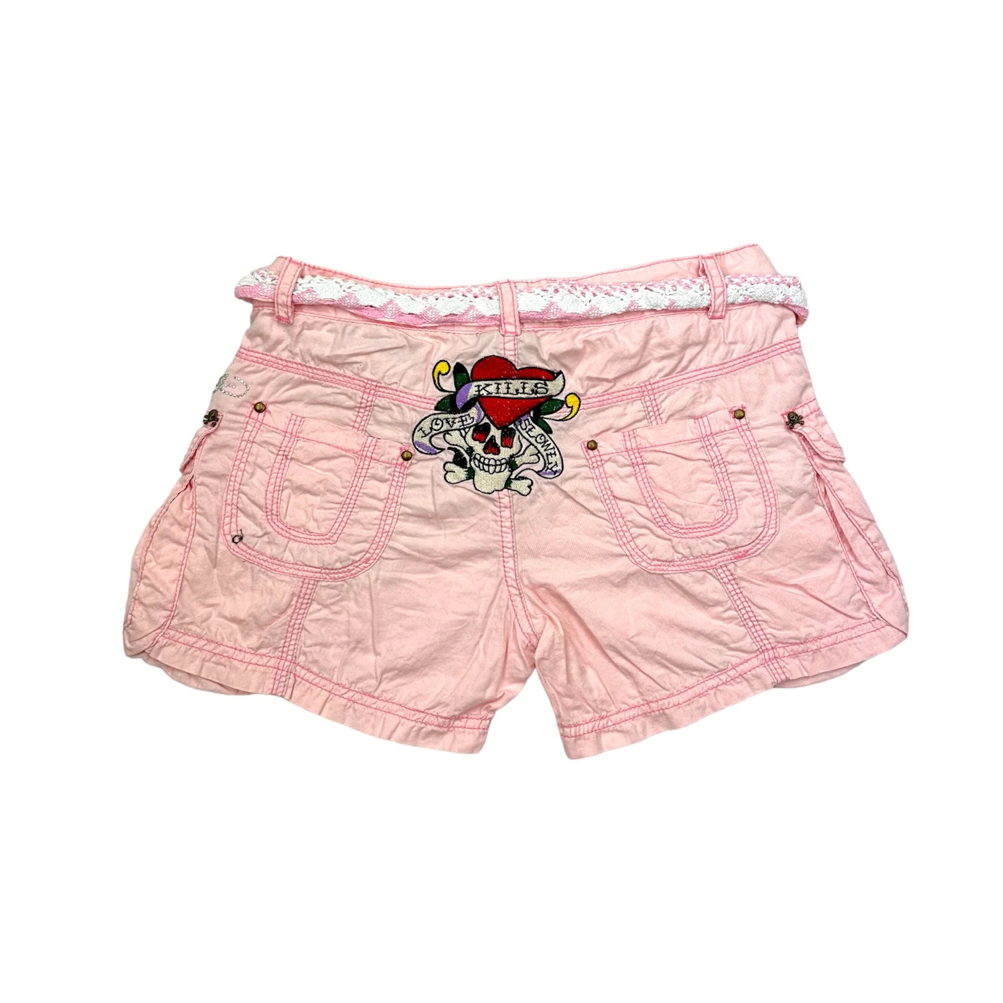 Ed Hardy Pink Shorts (XS)