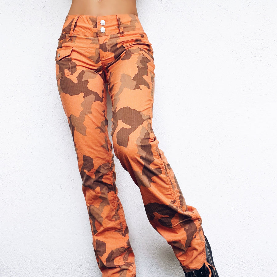 Orange Camo Pants — Holy Thrift
