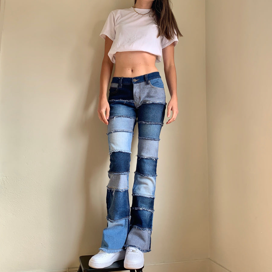 Early 2000s Zana Di patchwork jeans — Holy Thrift