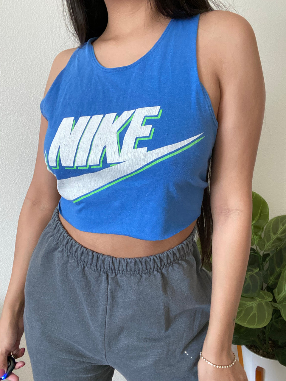 nike reworked tie tank