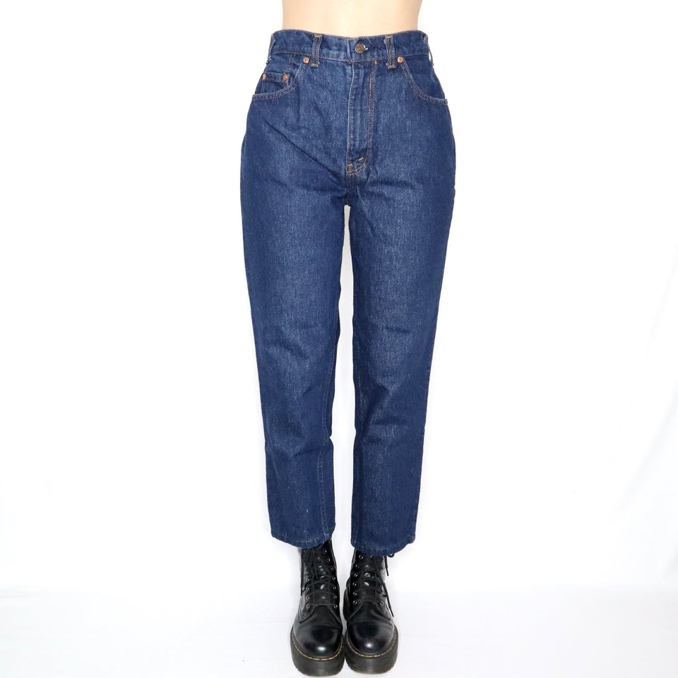 levi's navy blue jeans