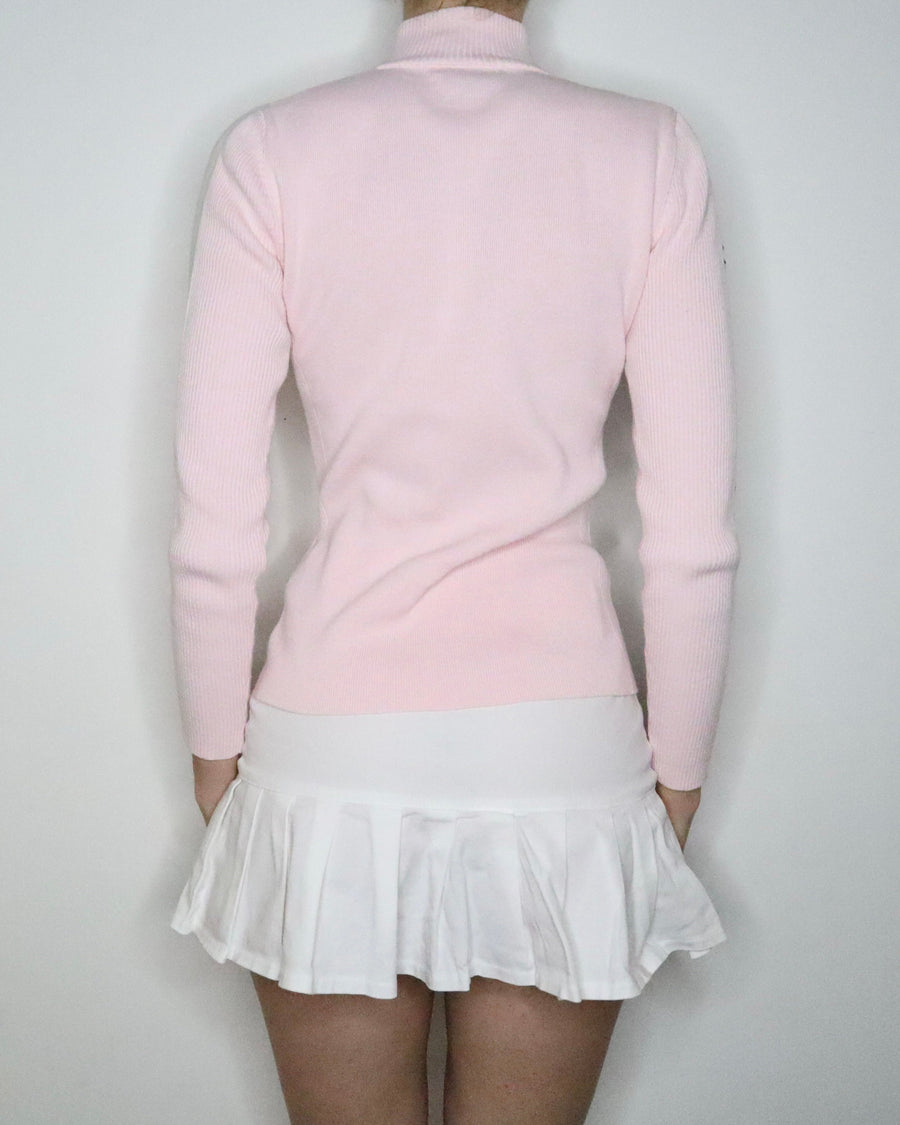 stilhed Preference udstilling Tommy Hilfiger Baby Pink Sweater (Medium) — Holy Thrift