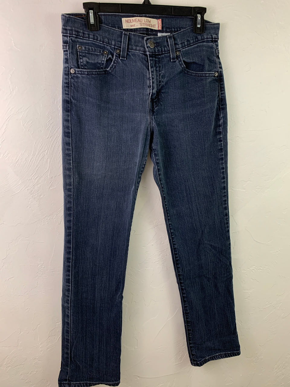 levi's 505 dark wash