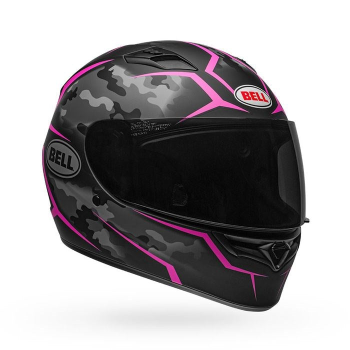 pink bell motorcycle helmet