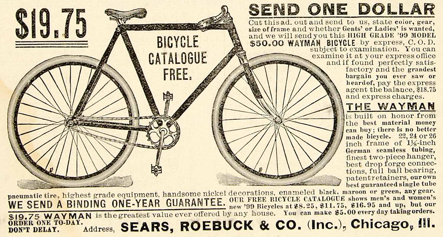 sears roebuck and company bike
