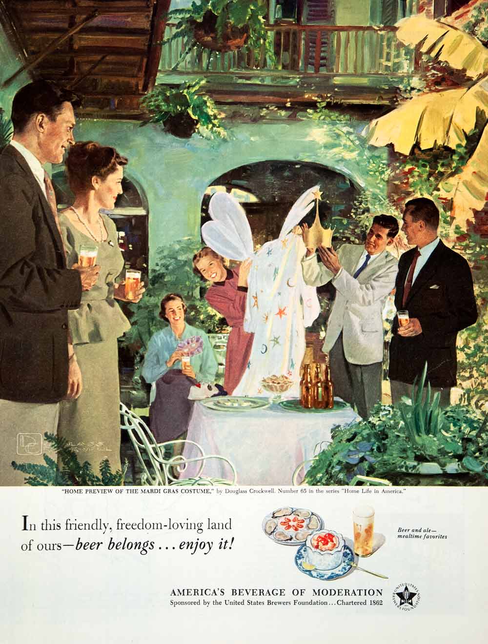 1951 Ad Blatz Beer Maggi McNellis Radio Fashion Jetta Muntain Ceil