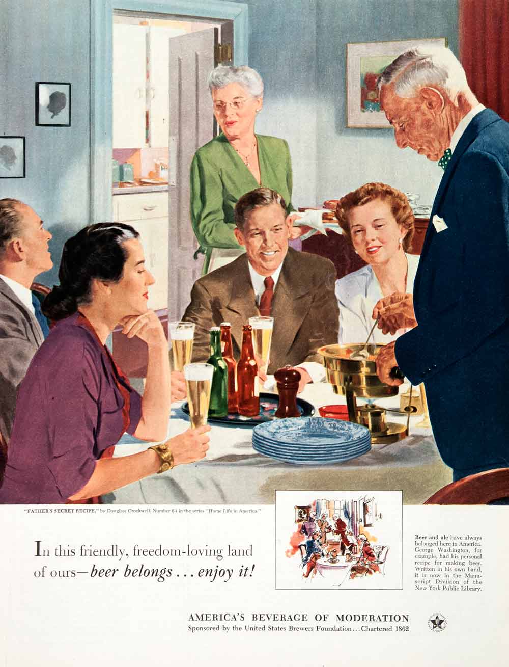 1951 Ad Blatz Beer Maggi McNellis Radio Fashion Jetta Muntain Ceil