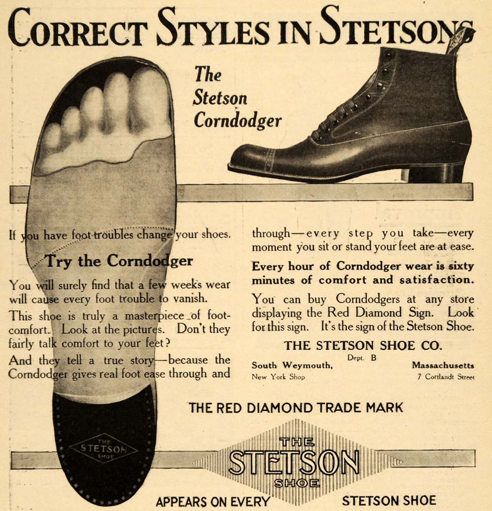 vintage stetson shoes