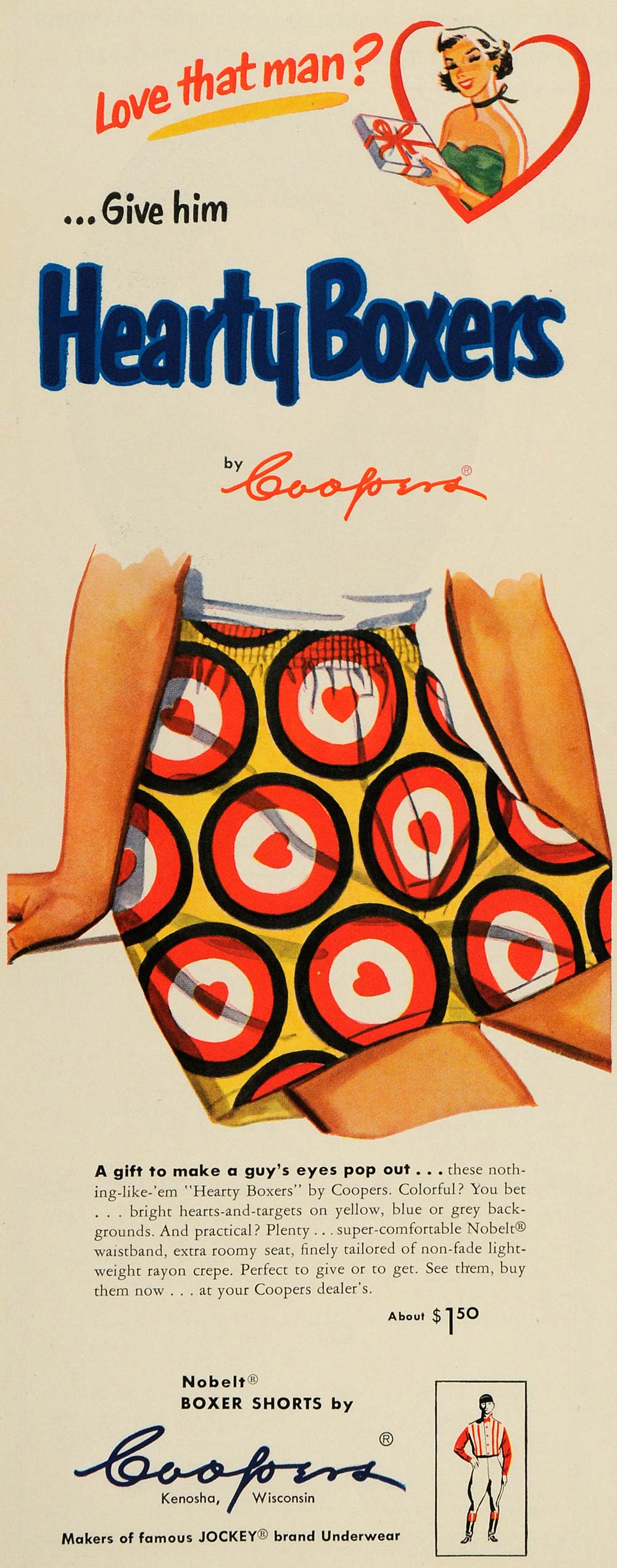 1953 advertisement for Jockey underwear : Free Download, Borrow, and  Streaming : Internet Archive