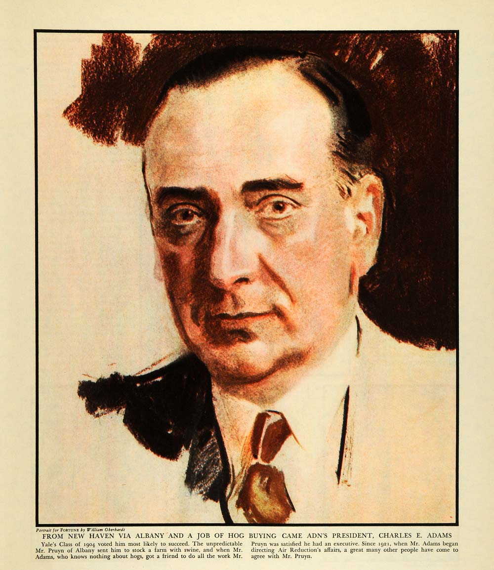 1936 Print John Davison Rockefeller Portrait Standard Oil