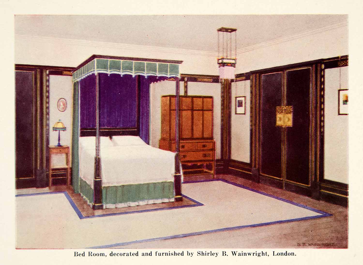 Bedroom Art Deco Interior Design