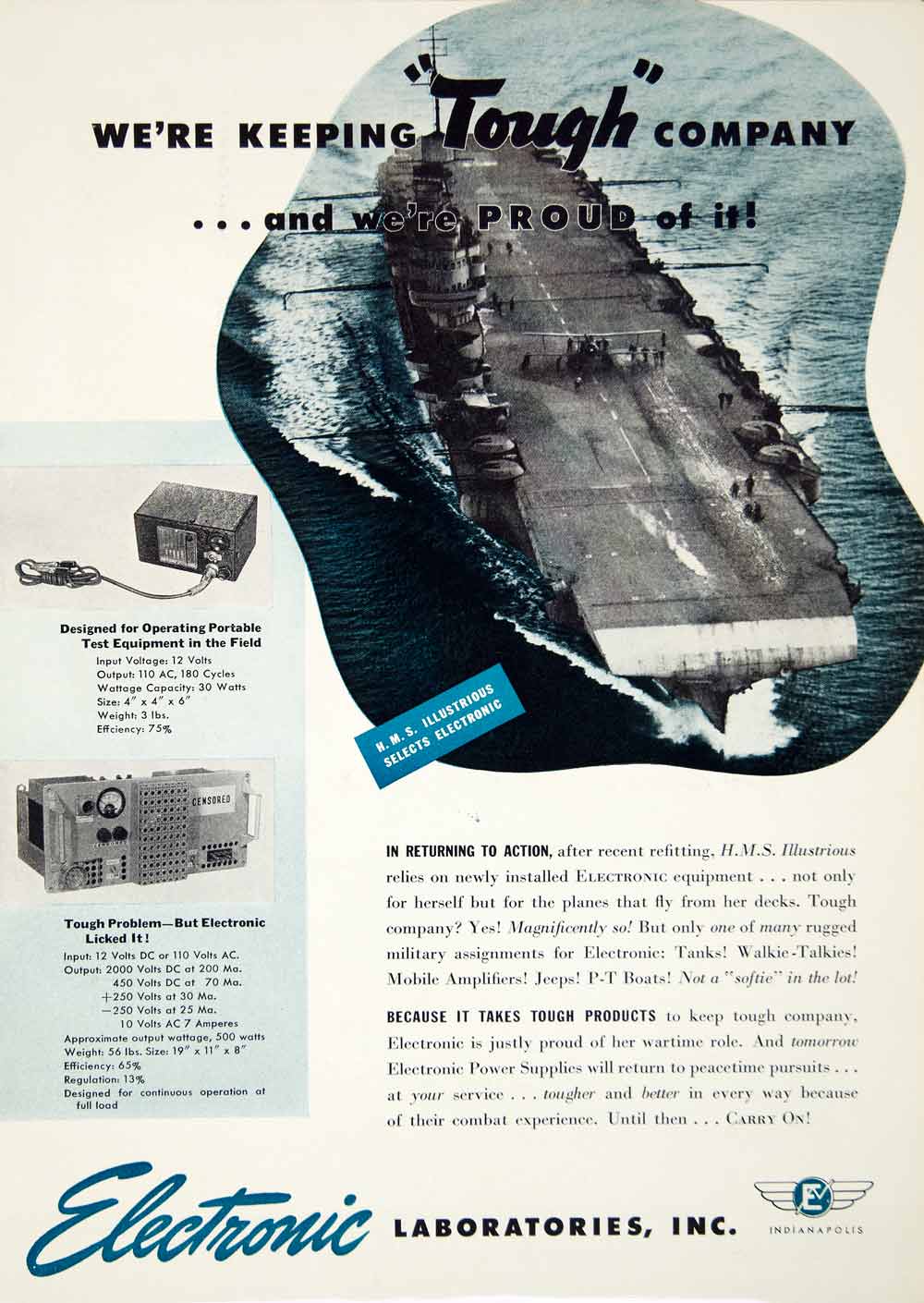 1942 Ad RCA Victor Radio Morganthau Violette Crim WWII - ORIGINAL 