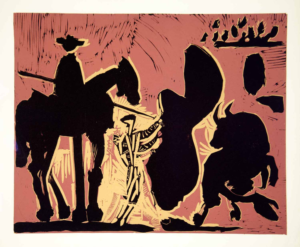 The Banderillas. Torero con banderillas. by Pablo Picasso: (1963)  Art / Print / Poster