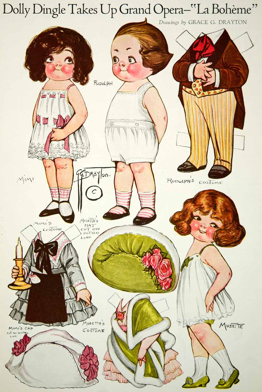 dolly dingle paper dolls