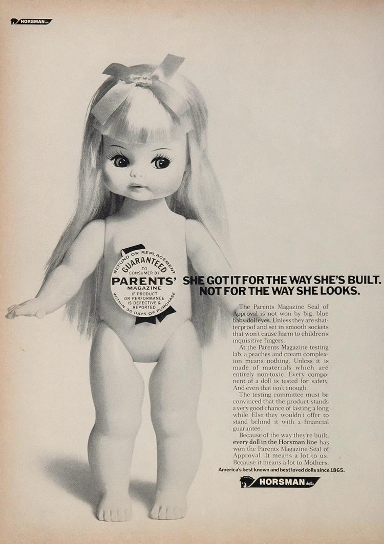 horsman dolls 1971