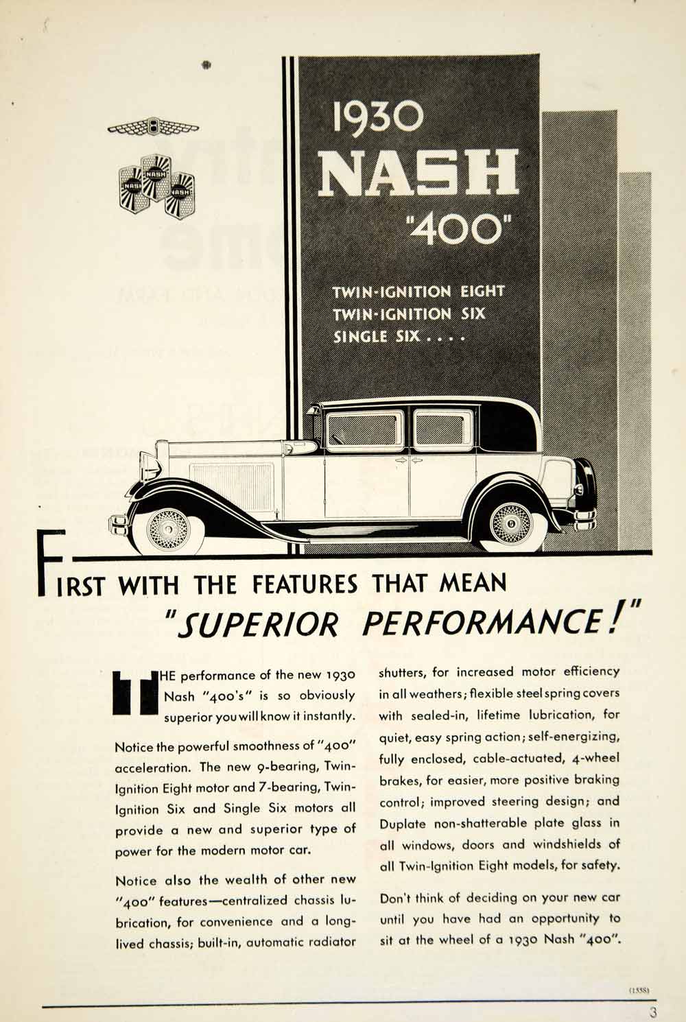 1928 Ad Nash Motor Company Kenosha Wisconsin Automotive Automobile