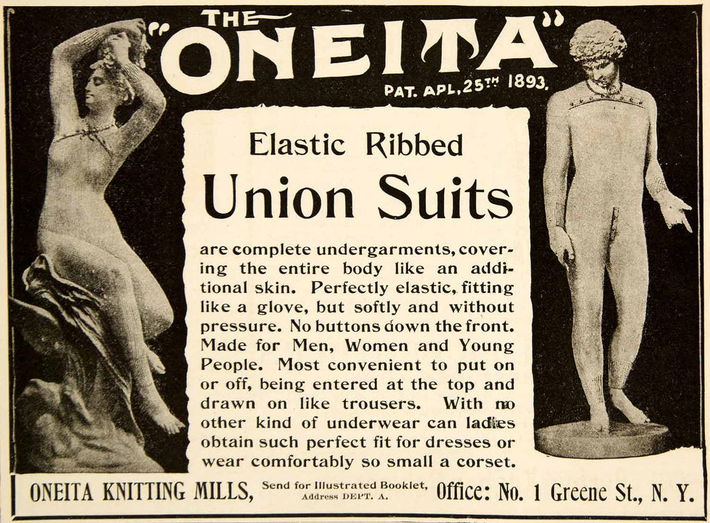 1910s-1920s UTICA VELLASTIC Ribbed Fleece UNDERWEAR Fashion Box – TheBoxSF