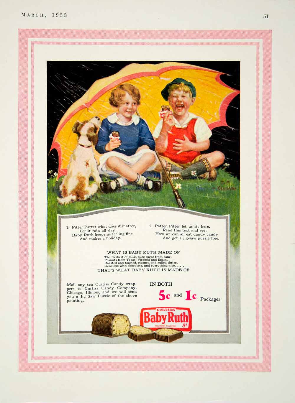 Vintage Candy Ads Several Styles 1950s and 1960s Butterfinger Baby Ruth  Brachs Original Retro Advertisements Magazine Prints 