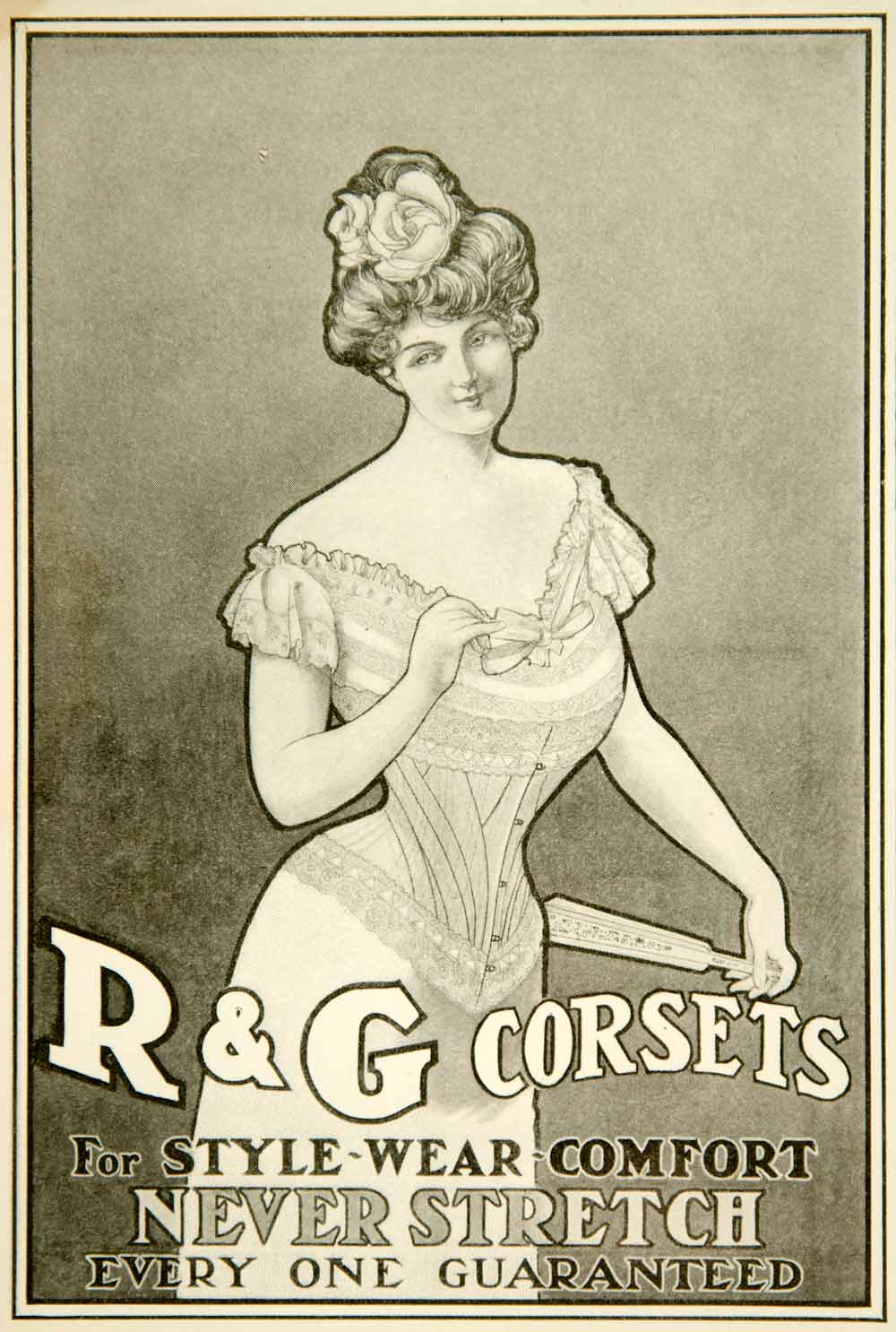 1904 Ad Warner Bros Redfern Whalebone Corsets Edwardian Era Fashion YL –  Period Paper Historic Art LLC