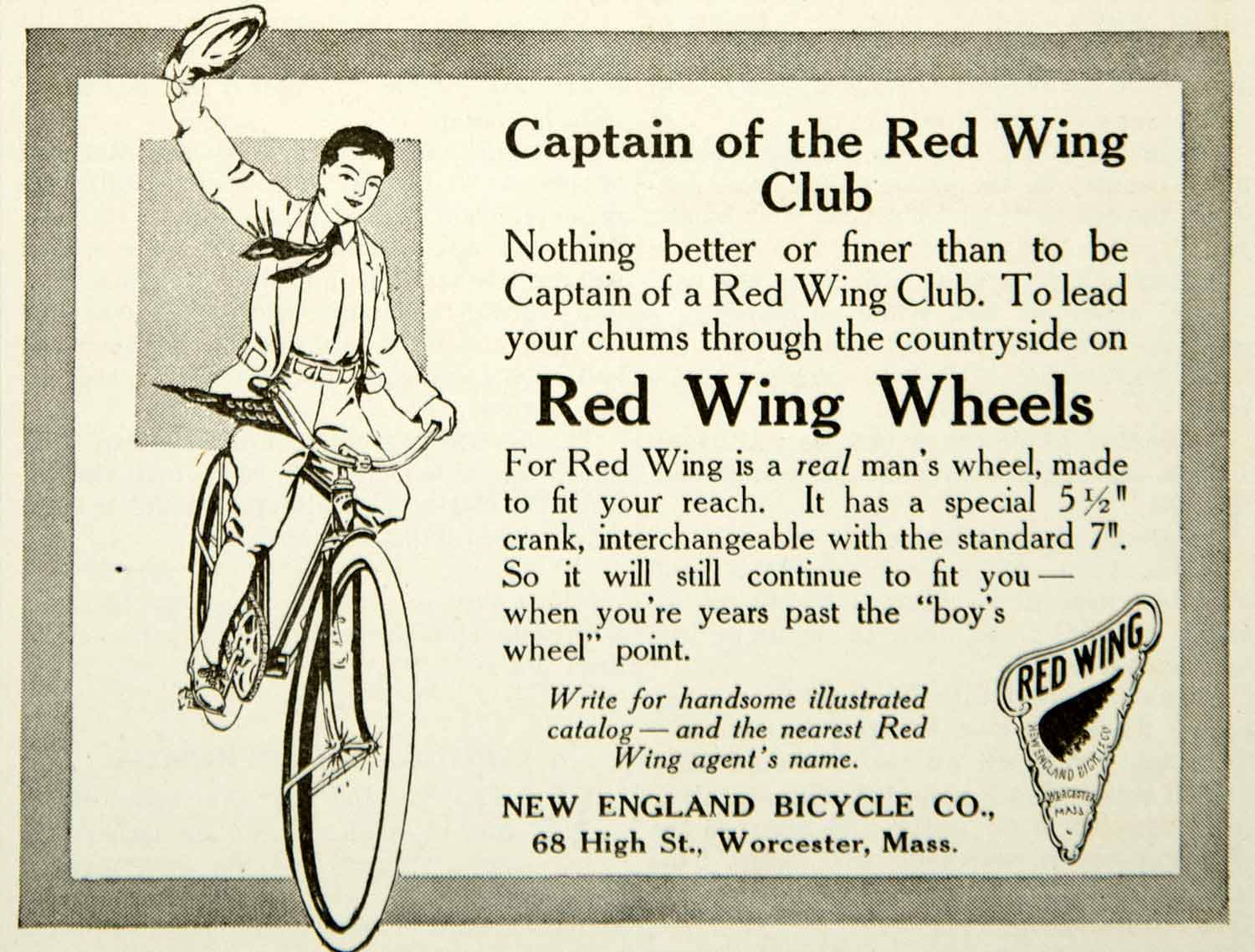 red wing bicycle