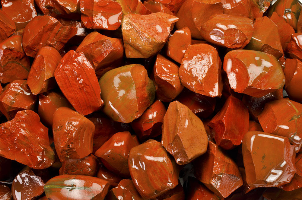 rough red jasper