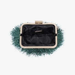 Emerald Green Sequin Bag - I Am Kréyol