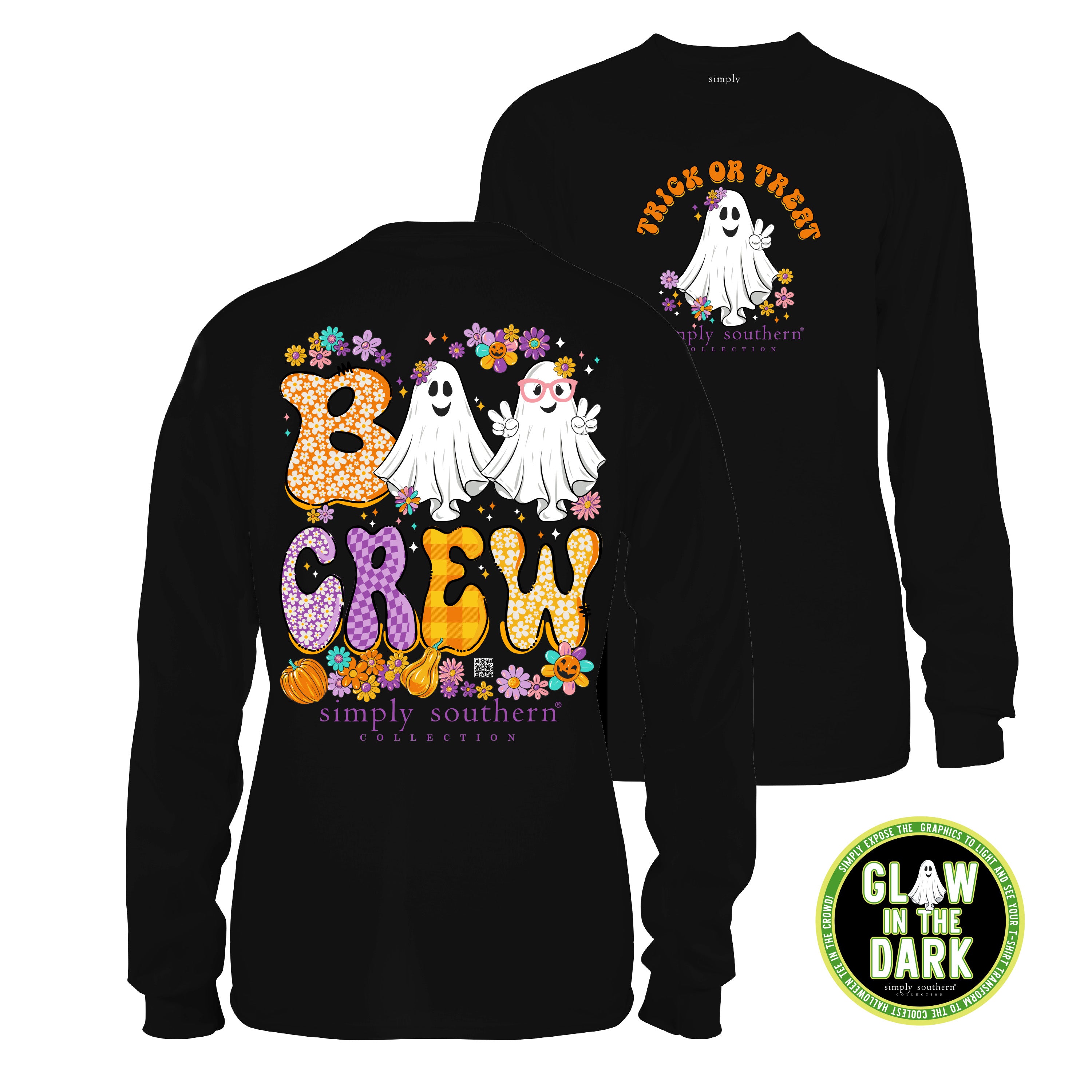 Woo\'s Happy Crew - SS Boutique Long Trick Too F23 Sl - or - Adult Boo Halloween - Treat - –