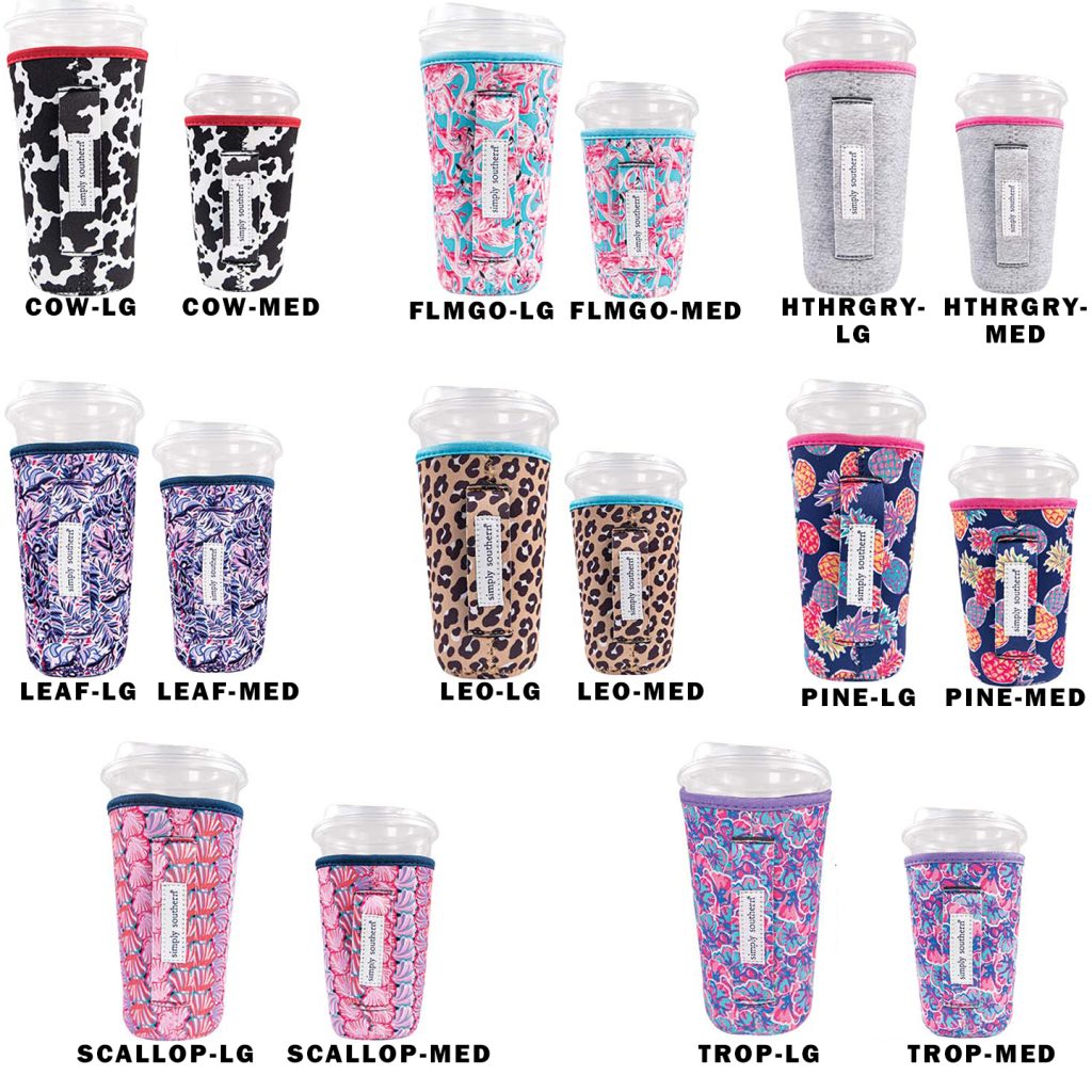 FINAL SALE - Simply Southern - Slim Can Koozie/Holder - Tropical