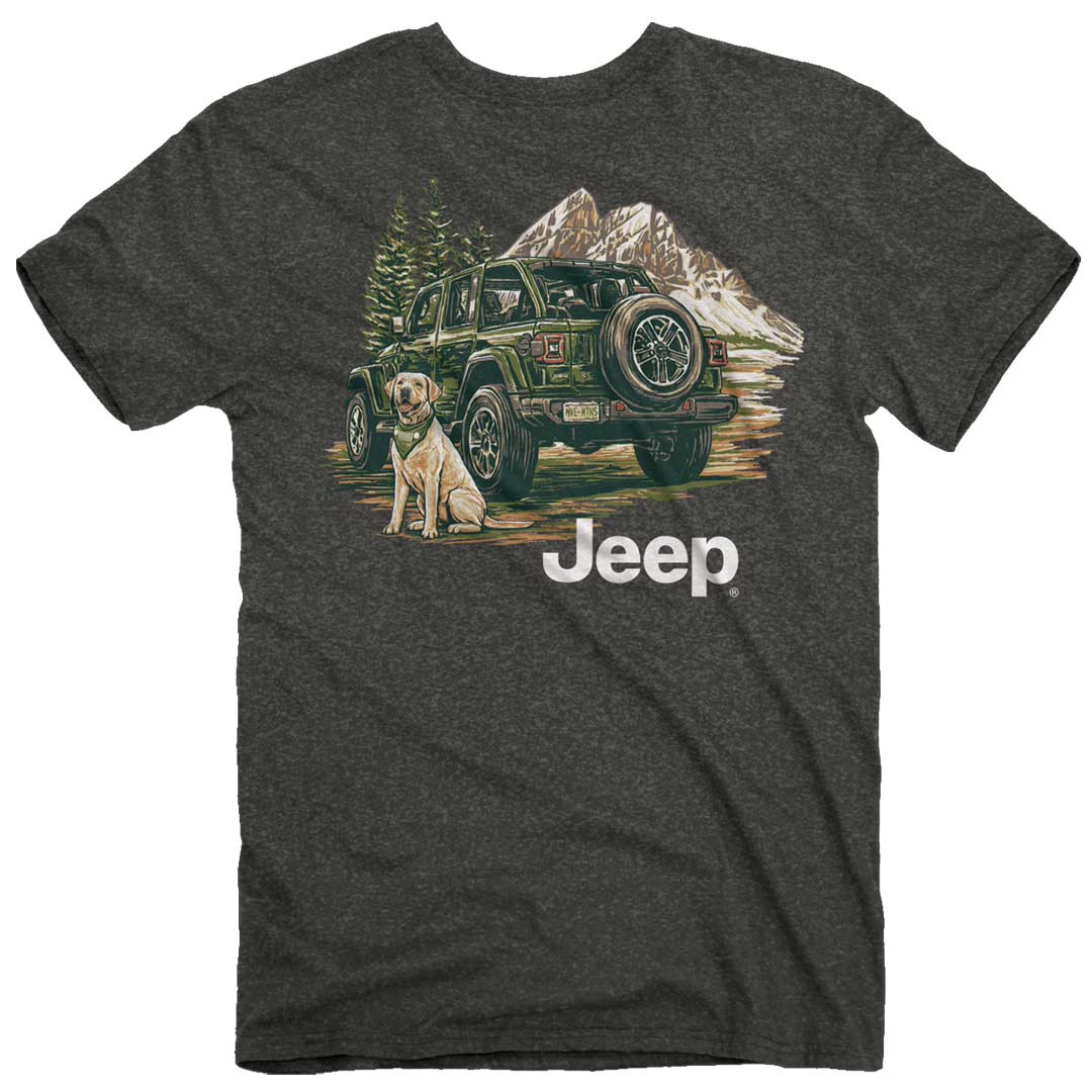 Mountain Dog - Adult T-Shirt - Jeep庐