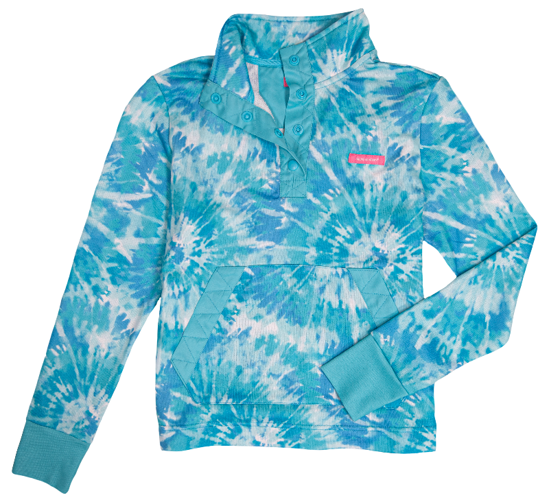 Tie Dye Blue - Pullover - SS - S22 - Adult Hoodie