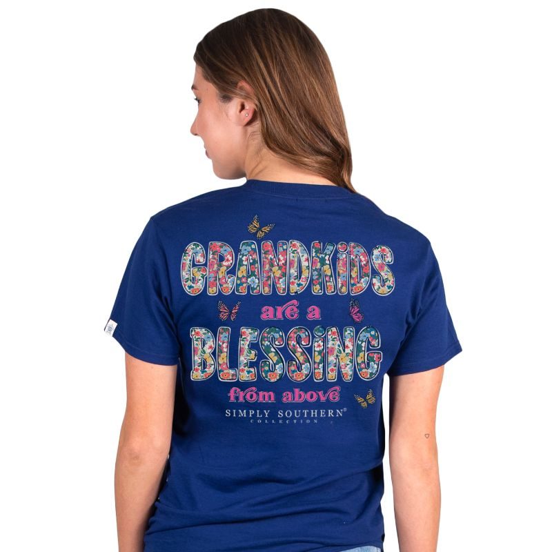 Grandkids Are a Blessing From Above S23 SS Adult T Shirt