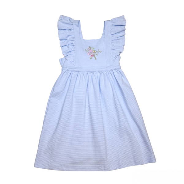 Squiggles Lazy Daisy Dressy Romper